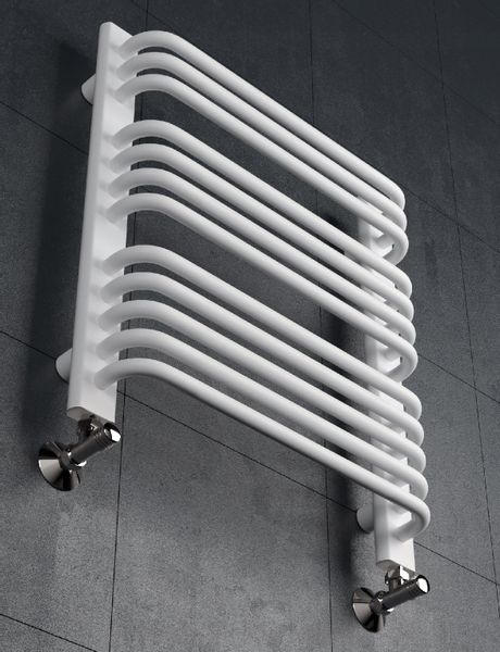 GRZEJNIK ŁAZIENKOWY STELLA 1350x650 BIAŁY MAT STR zdjęcie 5