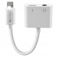 ADAPTER ROZDZIELAJĄCY LIGHTNING NA LIGHTNING + 3.5MM AUX 4SMARTS