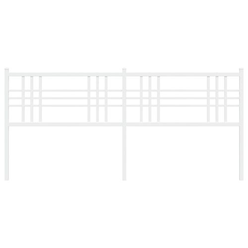 Metalowe wezgłowie, białe, 193 cm na Arena.pl