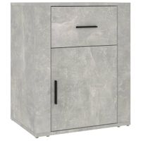 Szafka nocna, kolor szary betonowy, 50x36x60 cm