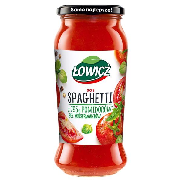 Łowicz Sos spaghetti 500 g zdjęcie 1