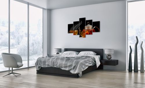 Obraz Na Płótnie - Herbata Napar  - 125X70 Cm - Ea125X70-2253 na Arena.pl