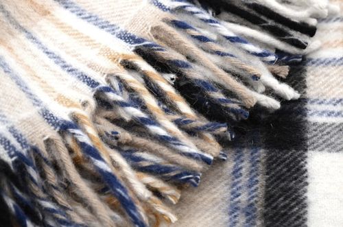 Koc Wełniany 150X200 Krata 18744 na Arena.pl