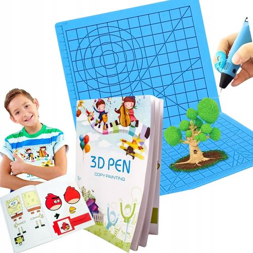 ZESTAW DŁUGOPIS 3D DRUKARKA 110 METRÓW WKŁADU + ZESZYT + FORMA GRATIS na Arena.pl