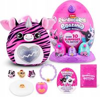 JAJKO NIESPODZIANKA ZEBRA W JAJKU Rainbocorn MINI ZEBRA + ZESTAW AKCESORIÓW
