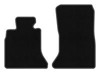 Dywaniki przednie welurowe czarne do: BMW 5 F10 2010-2013 sedan