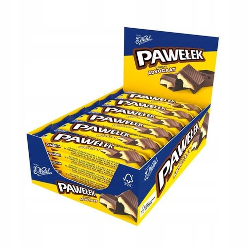 Baton Wedel Pawełek Advocat Czekolada Deserowa Adwokat 45 g x 24szt na Arena.pl
