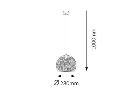 Lampa wisząca Manorca na Arena.pl