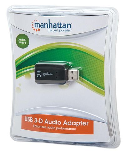 KONWERTER MANHATTAN USB AUDIO 3D 150859 na Arena.pl