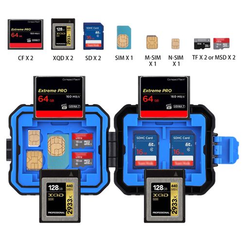 ETUI PUDEŁKO NA KARTY PAMIĘCI SIM MICRO-SD CF TF na Arena.pl