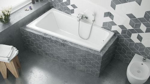 Izi System obudowa do wanny Ava Side boczna, bialy połysk na Arena.pl