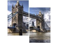 60X60CM MOST TOWER BRIDGE TAMIZIE DWU OBRAZ ŚCIAN