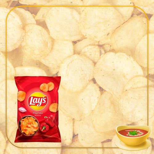 Pakiet 3szt LAYS Chipsy Papryka 130g na Arena.pl