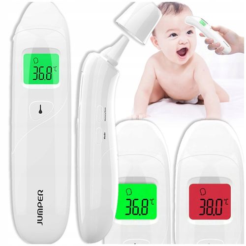 MEDYCZNY termometr bezdotykowy podczerwień do ucha czoła JUMPER JPD-FR403 na Arena.pl