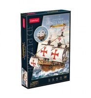 cubic fun puzzle 3d santa maria 0387
