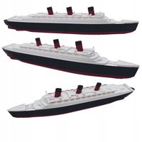 Model statku RMS Queen Mary kolekcjonerski replika druk 3D 24cm