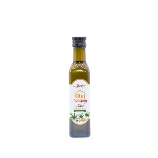 Olej konopny 250 ml - Brat.pl zdjęcie 1