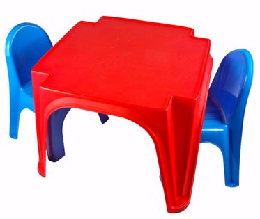 Stół dla dzieci plastikowy zestaw stolik+2 krzesła
