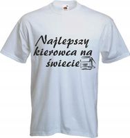 Koszulka z nadrukiem NAJLEPSZY KIEROWCA NA ŚWIECIE