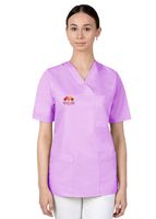 Bluza damska kosmetycznamedyczna firmowa z HAFTEM TWOIM LOGO NAPISEM