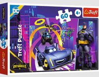 puzzle 60 batman i jego pojazdy 17400