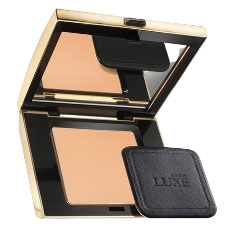 Avon Luxe Puder prasowany - Light Medium Silk zdjęcie 1