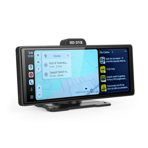 RADIO STACJA MULTIMEDIALNA MONITOR APPLE CARPLAY ANDROID AUTO DVR 2 KAMERY na Arena.pl