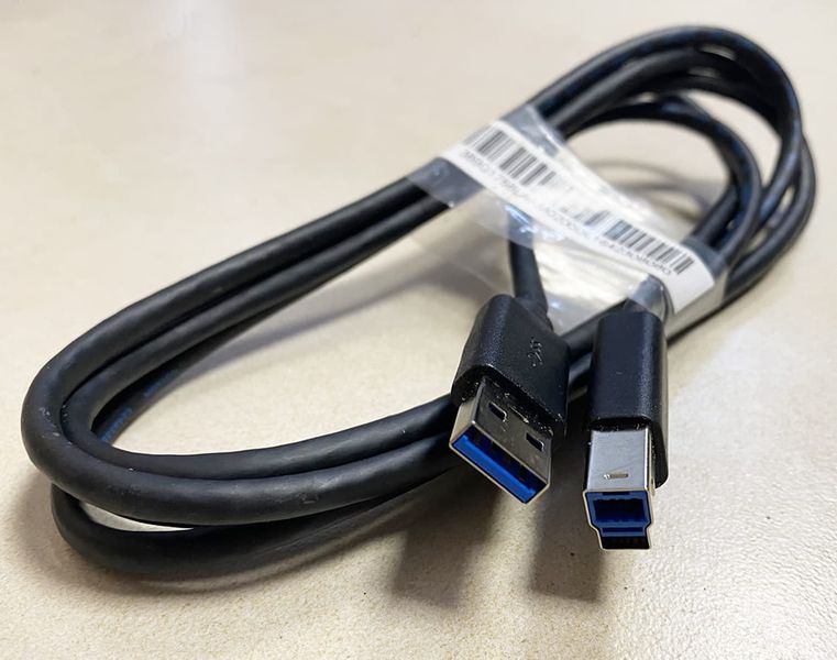 Kabel do drukarki USB 3.0 A na B 1,8m zdjęcie 3
