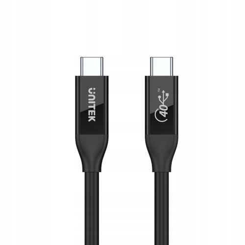 Kabel Unitek USB typ C - USB typ C 0,8 m czarny na Arena.pl