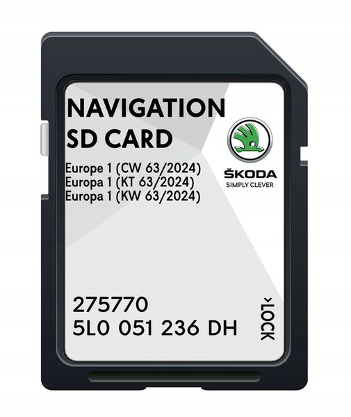 MAPA SKODA MIB2 SUPERB OCTAVIA YETI 2024 RADARY zdjęcie 9