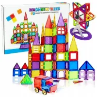 KLOCKI MAGNETYCZNE KONSTRUKCYJNE DUŻE PANELE 3D