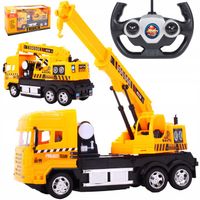 CIĘŻARÓWKA SAMOCHÓD DŹWIG RC ZDALNIE STEROWANY AUTO NA PILOTA DLA DZIECI