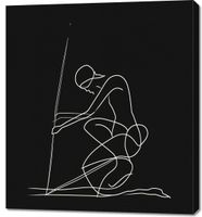 Obraz 90x100cm Linia