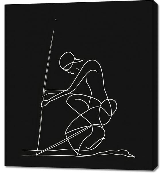 Obraz 90x100cm Linia zdjęcie 1