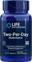 LIFE EXTENSION MULTIWITAMINA TWO PER DAY 120T WITAMINY MINERAŁY KOMPLEKS