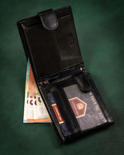 PETERSON męski portfel skórzany na prezent RFID na Arena.pl