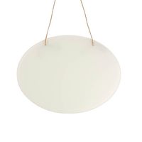 Zawieszka na drzwi z akrylu do sublimacji - owal