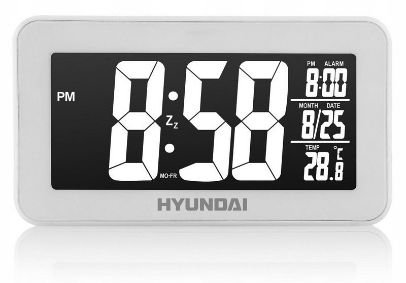 Budzik Zegar AUTO DCF Termometr Data HYUNDAI zdjęcie 2