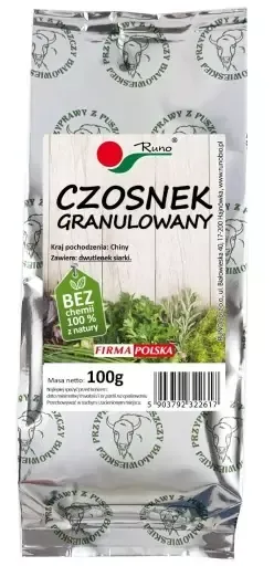 RUNO CZOSNEK GRANULOWANY 100G zdjęcie 1