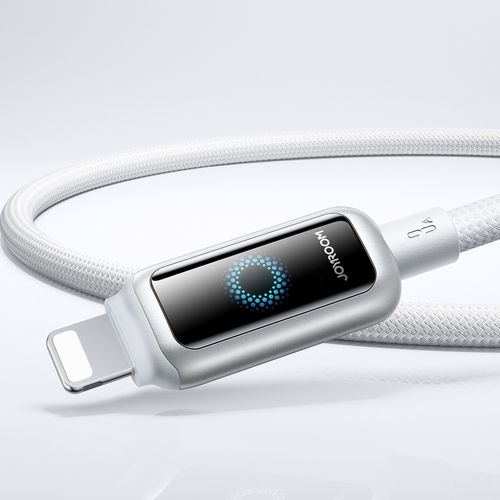 Kabel przewód USB-A - iPhone Lightning 3A 1.2m - biały na Arena.pl