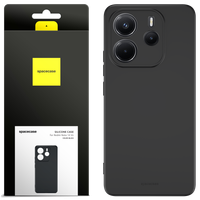 Spacecase Silicone Case 3.0 Redmi Note 14 4G Black