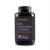 NAC & Liposomalny L- Glutation - 120 Kapsułek Wegański Zenement