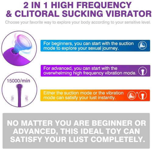 clitoris suction vibration stick purple na Arena.pl