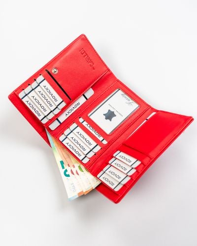 portfel damski pu gd29-sfk-7724 red na Arena.pl