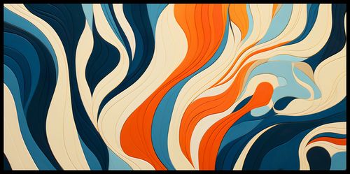 Plakat 91,3x44,5cm Oceaniczne Fale na Arena.pl
