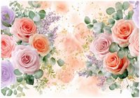 Fototapeta Na Flizelinie Do Sypialni Salonu Kwiaty 254x184