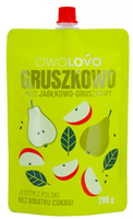 OWOLOVO MUS JABŁKOWO-GRUSZKOWY 200G