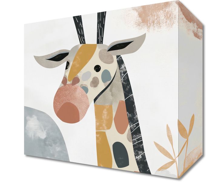 Obraz 20x20cm Żyrafa Bambino zdjęcie 1