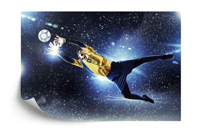 Emaga Fototapeta Bramkarz W Locie Vinyl Strukturalny 450x300 zdjęcie 4