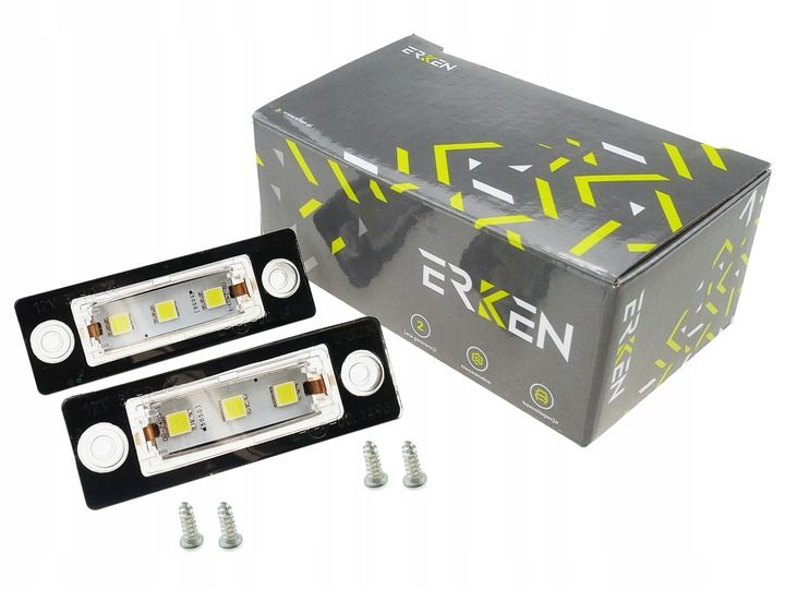 Lampki LED podświetlenie rejestracji VW Caddy T5 Passat B5 B6 Touran T5 zdjęcie 1